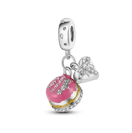 Strawberry Birthday Cake Charm Outlet
