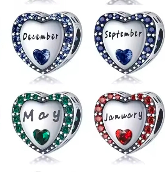 Birth Srone Charms