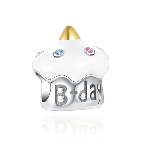 Short B-day Cake Charm Outlet
